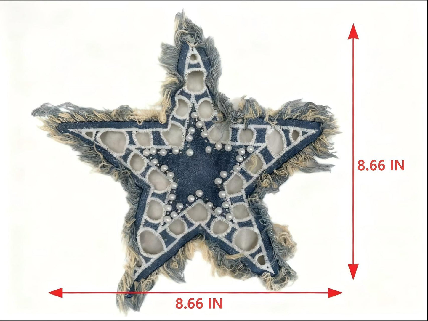 SUPERVALUECHOICE HCSEYE00008 Denim embroidery clothing fabric patches