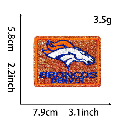 SUPERVALUECHOICE HCSEYB00027 NFL Team Emblem Embroidered Fabric Patches