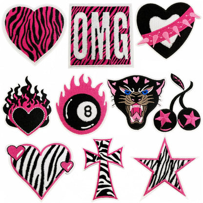 SUPERVALUECHOICE  HCSEYB00008 Y2K Embroidered Fabric Patch