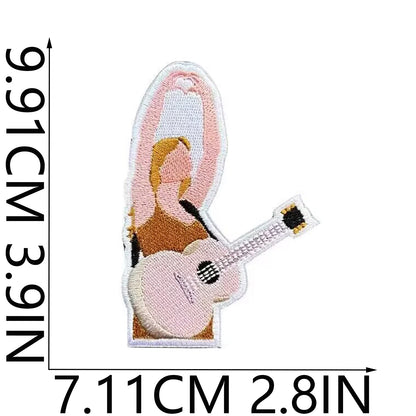SUPERVALUECHOICE  HCSEYB00007 Taylor Swift Embroidered Fabric Patch