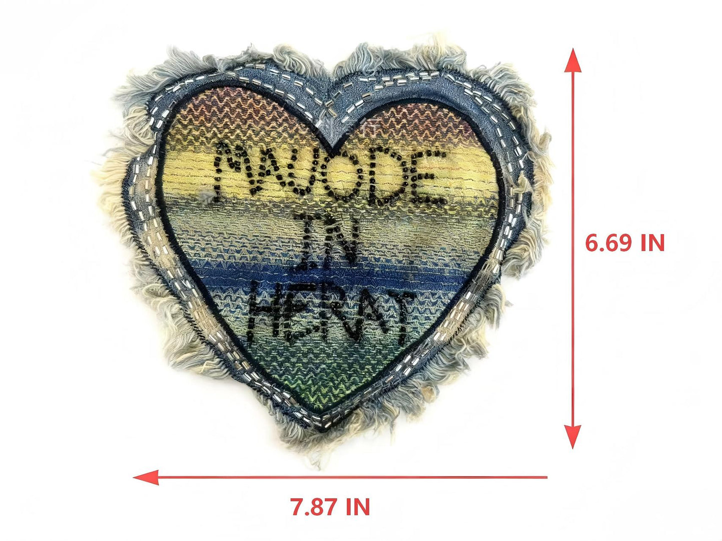 SUPERVALUECHOICE HCSEYE00008 Denim embroidery clothing fabric patches