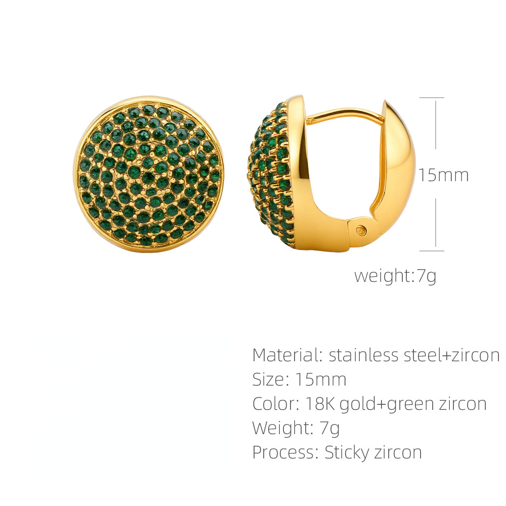 SUPERVALUECHOICE HCSETA00020 Heart-Shaped Diamond Earrings