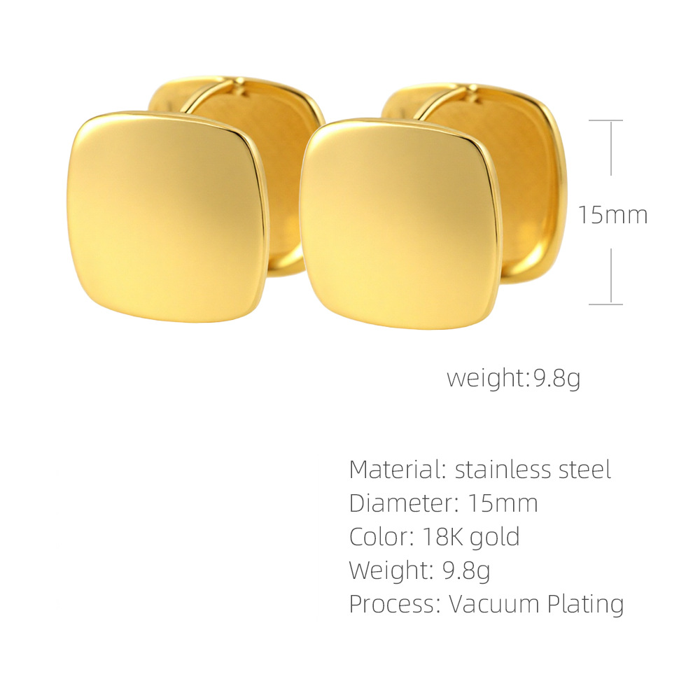 SUPERVALUECHOICE HCSETA00004 Smooth Geometric Earrings