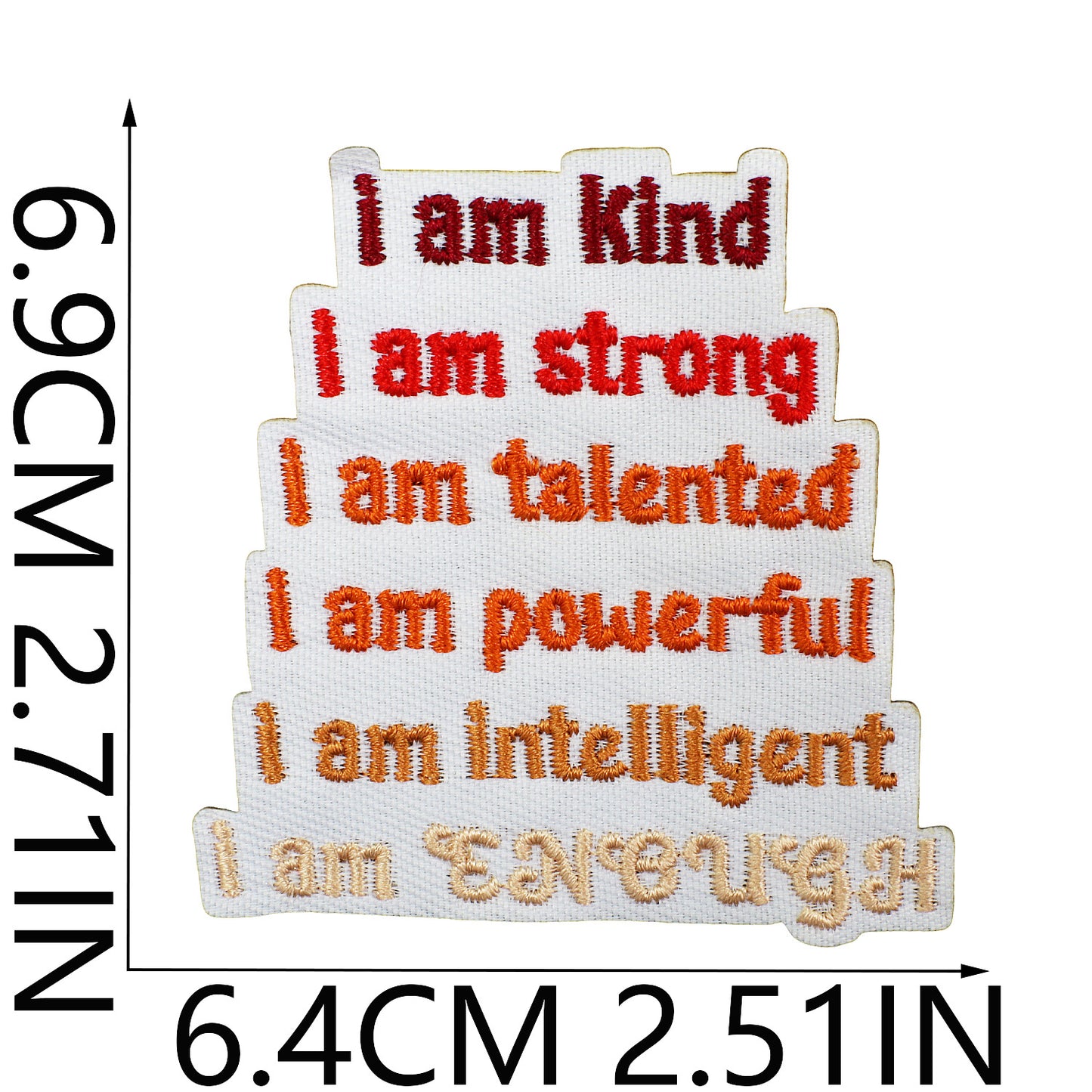 SUPERVALUECHOICE HCSEYB00012 Black Girl Magic Embroidered Fabric Patch