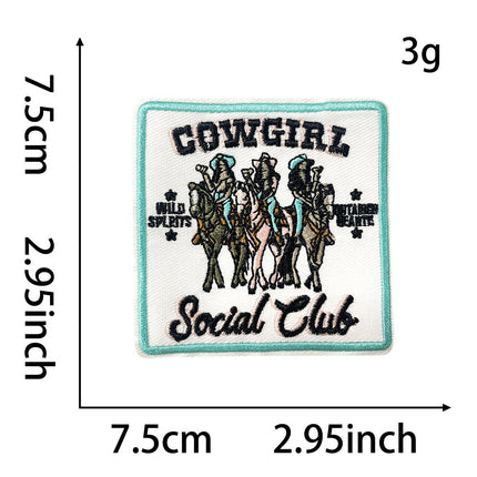 SUPERVALUECHOICE HCSEYB00021 Letter Embroidered Fabric Patch