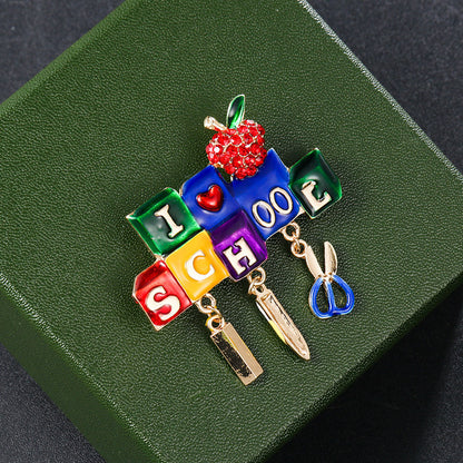 SUPERVALUECHOICE HCSESA00009 Graduation Teacher's Day Gift Brooch