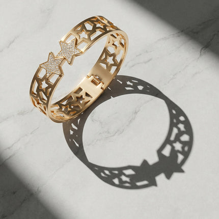SUPÊR VÃLUE CHOICE HCSEX00017 Diamond-studded Star Bracelet