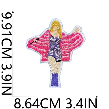 SUPERVALUECHOICE  HCSEYB00007 Taylor Swift Embroidered Fabric Patch
