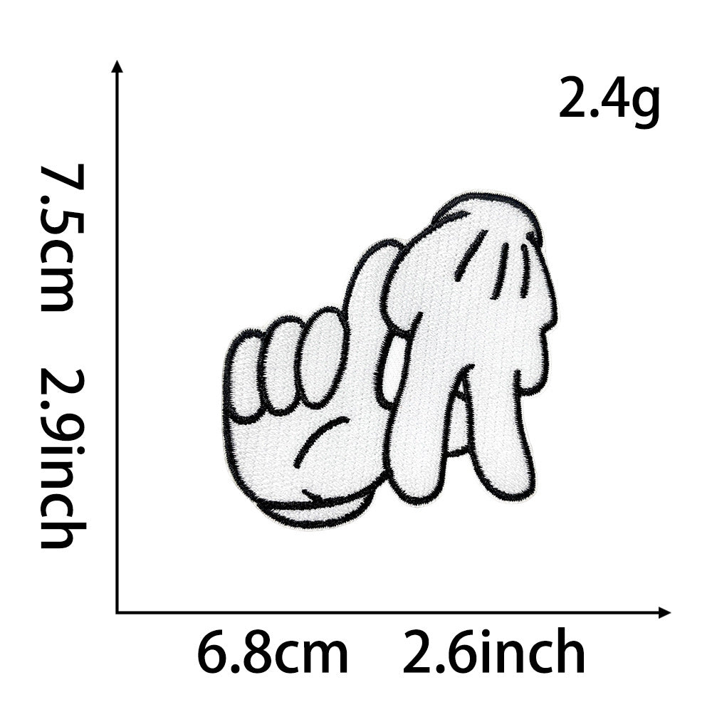 SUPERVALUECHOICE HCSEYB00016 Street Style Embroidered Patch