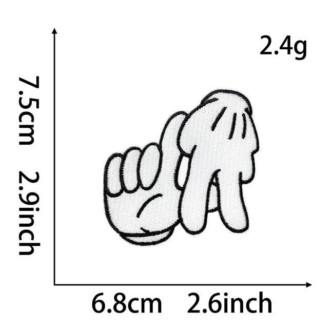 SUPERVALUECHOICE HCSEYB00016 Street Style Embroidered Patch