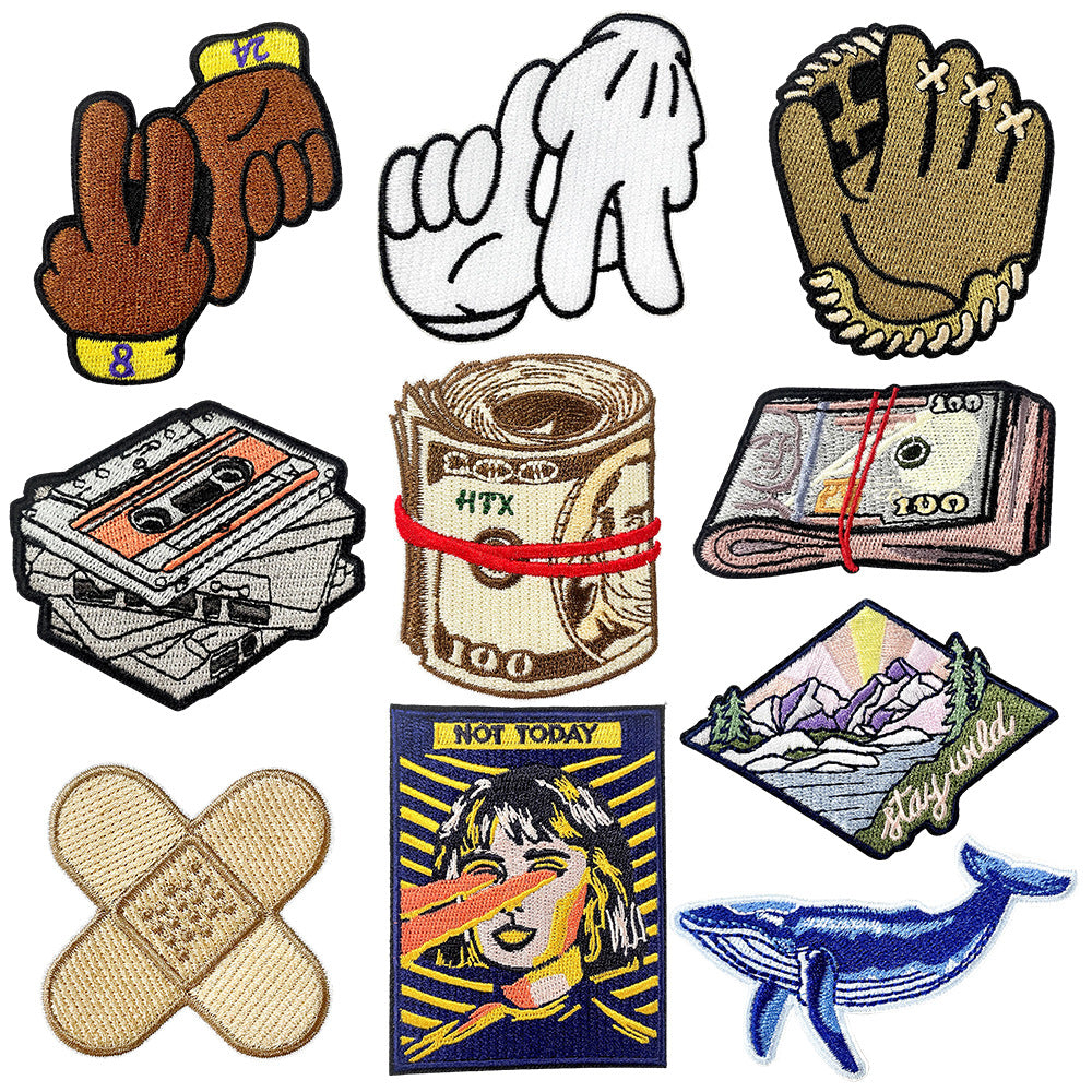 SUPERVALUECHOICE HCSEYB00016 Street Style Embroidered Patch