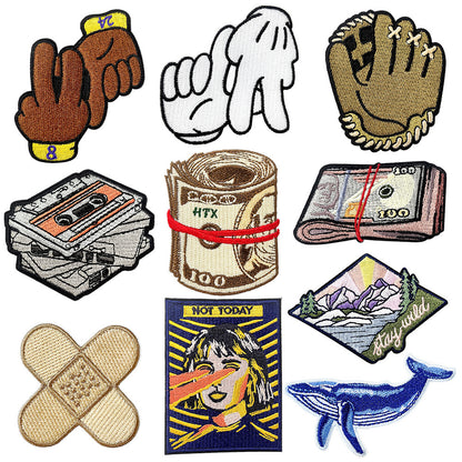SUPERVALUECHOICE HCSEYB00016 Street Style Embroidered Patch