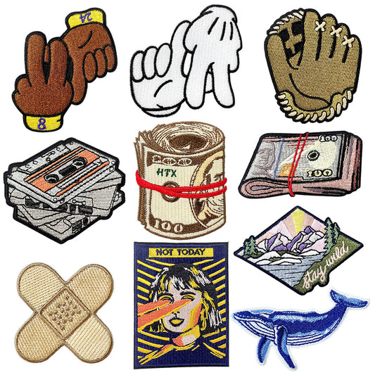 SUPERVALUECHOICE HCSEYB00016 Street Style Embroidered Patch