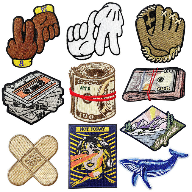 SUPERVALUECHOICE HCSEYB00016 Street Style Embroidered Patch