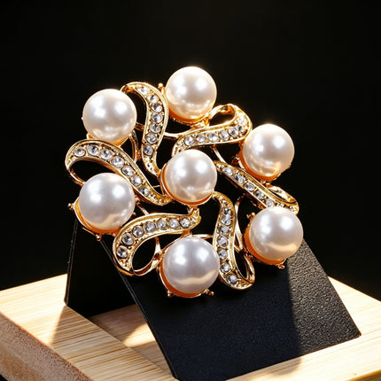 SUPERVALUECHOICE HCSESA00100 Sparkling Rhinestone Lapel Brooches