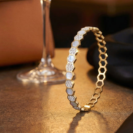 SUPÊR VÃLUE CHOICE HCSEX00029 Shell and Honeycomb Bracelet