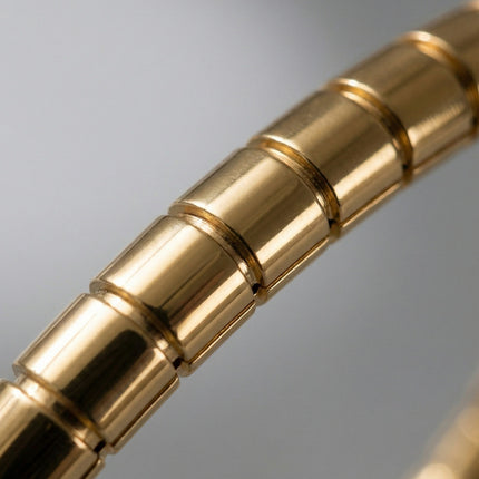 SUPÊR VÃLUE CHOICE HCSEX00006 Rose Gold Cylindrical Link Bracelet