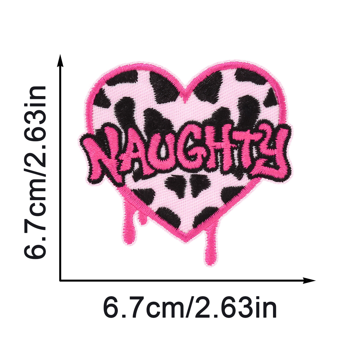 SUPERVALUECHOICE HCSEYB000118 Embroidered Fabric Patches