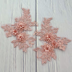 Dusty Rose / 1 pair (2-piece set)
