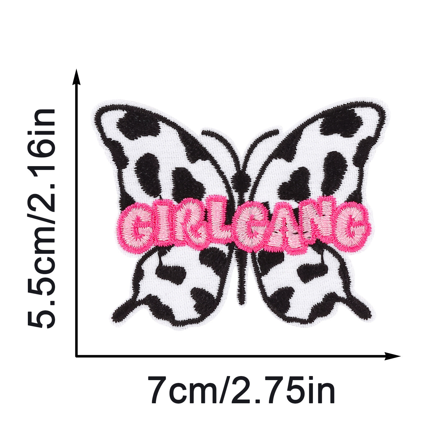 SUPERVALUECHOICE HCSEYB000118 Embroidered Fabric Patches