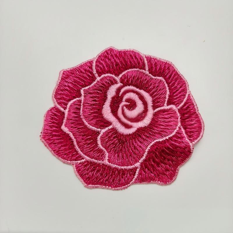 SUPERVALUECHOICE HCSEYB00075 Floral Embroidered Fabric Patches 2.95'' X 3.14''