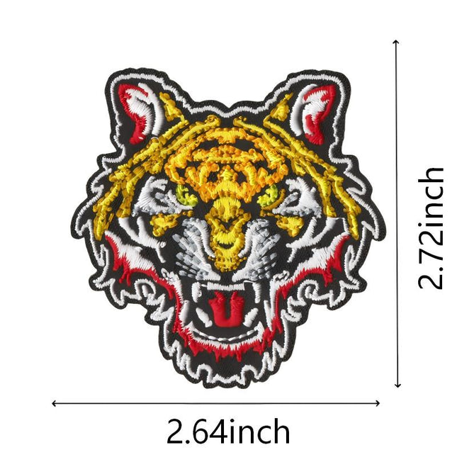 SUPERVALUECHOICE HCSEYSB000025 50Pcs Western Cowboy Themed Embroidered Iron On Patches Garment DIY Decor Appliques