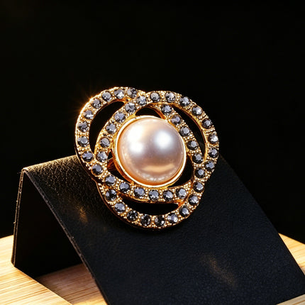 SUPERVALUECHOICE HCSESA00100 Sparkling Rhinestone Lapel Brooches