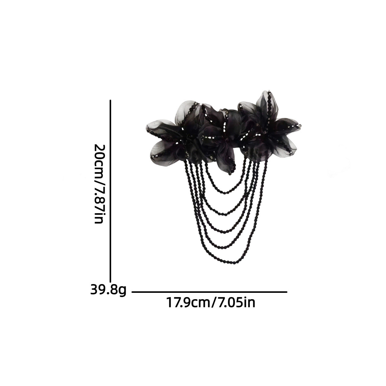 SUPERVALUECHOICE HCSEYC00024 Floral Embroidered Fabric Patches