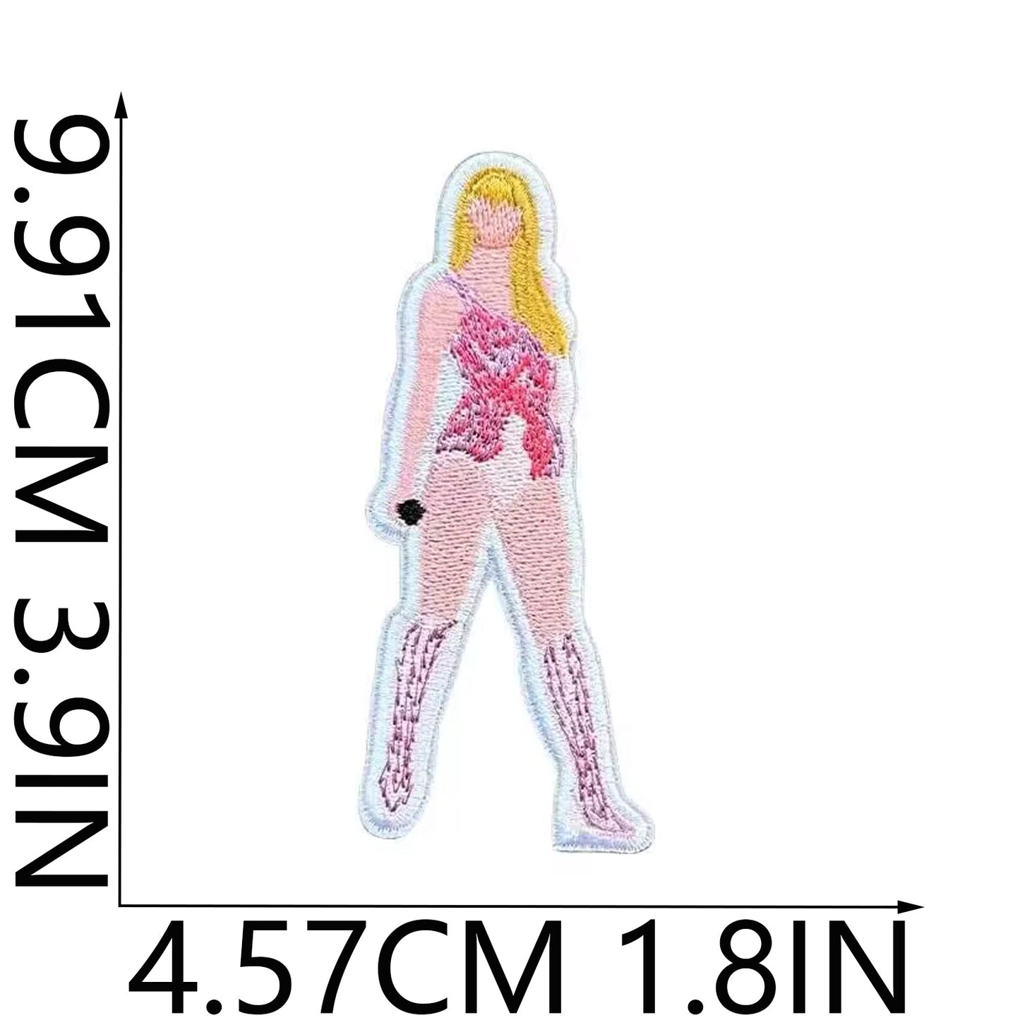 SUPERVALUECHOICE  HCSEYB00007 Taylor Swift Embroidered Fabric Patch