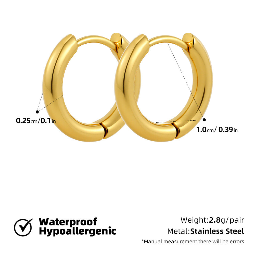 SUPERVALUECHOICE HCSETA00015 Elegant Hoop Earrings