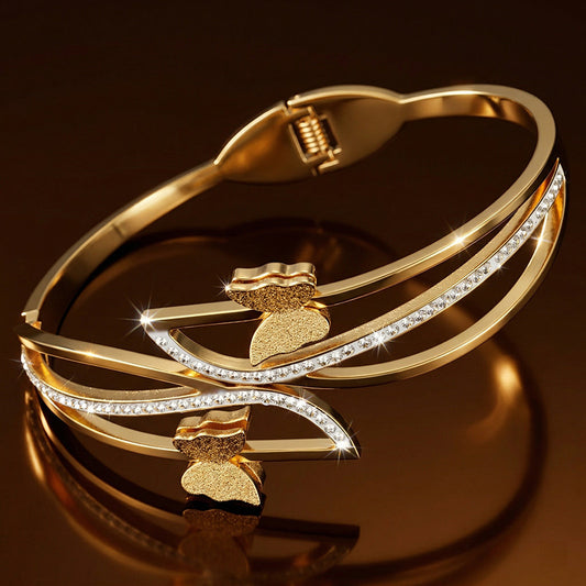 SUPÊR VÃLUE CHOICE HCSEX00036 Openwork Butterfly Bracelet