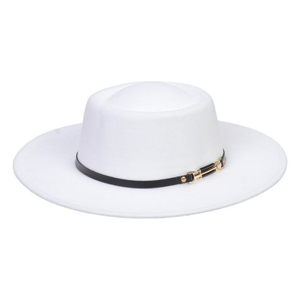 SUPERVALUECHOICE HCSEK00045 Vegan suede Top Fedora Hat Wool Felt Jazz Style Winter Unisex