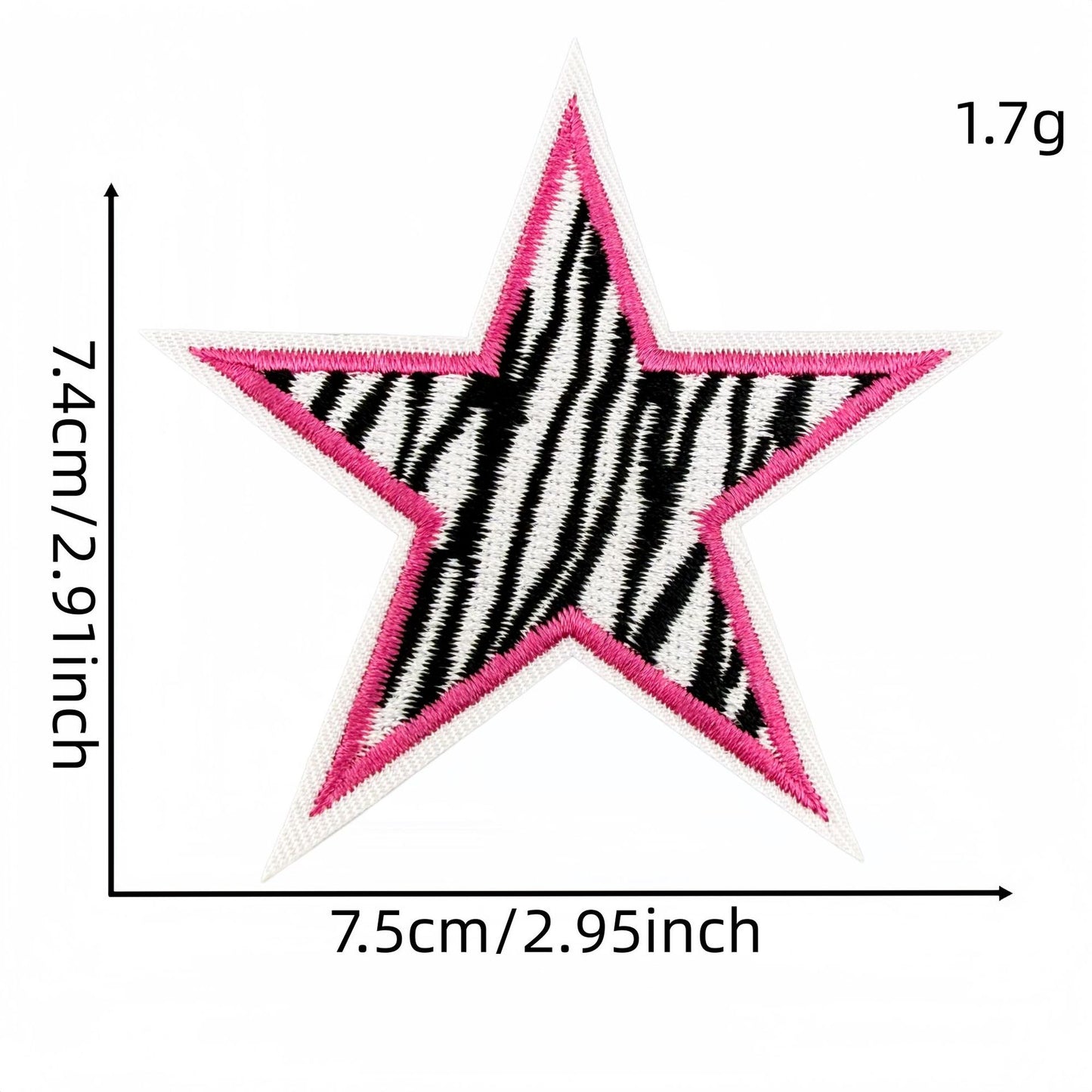 SUPERVALUECHOICE  HCSEYB00008 Y2K Embroidered Fabric Patch