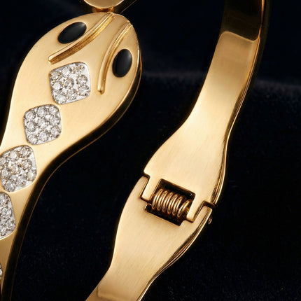 SUPÊR VÃLUE CHOICE HCSEX00027 Square-scale Snake Bracelet