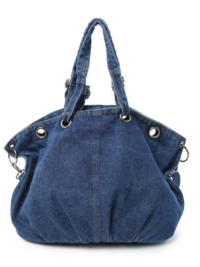 SuperValueChoice HCSEFA00006 DIY Denim single purse 12.59''×10.62''×6.49''