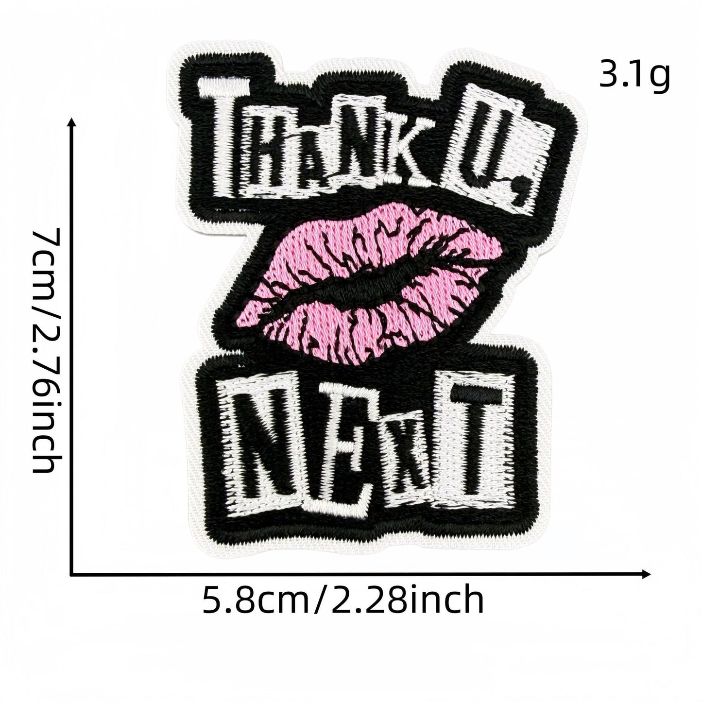 SUPERVALUECHOICE  HCSEYB00005 Sweet and Edgy Heart-Shaped Skull and Butterfly Embroidered Fabric Patch