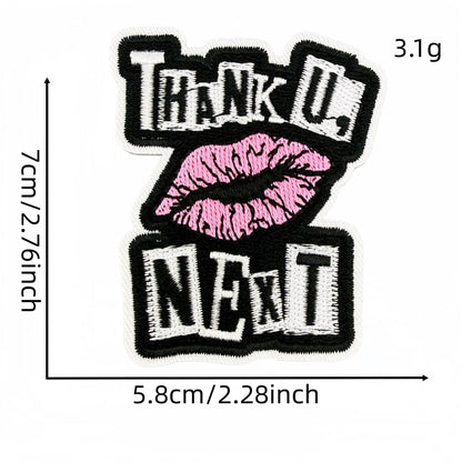 SUPERVALUECHOICE  HCSEYB00005 Sweet and Edgy Heart-Shaped Skull and Butterfly Embroidered Fabric Patch