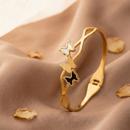 SUPERVALUECHOICE HCSEX00050 Three Butterflies Bracelet
