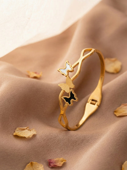 SUPERVALUECHOICE HCSEX00050 Three Butterflies Bracelet