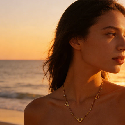 SUPERVALUECHOICE HCSEVA00003 Heart-Shaped Necklace