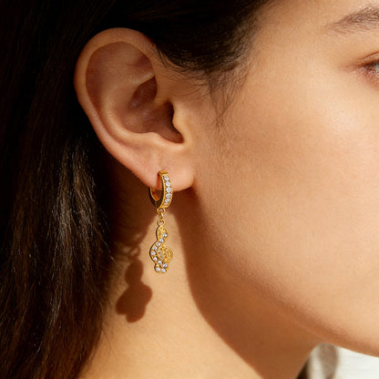 SUPERVALUECHOICE HCSETA00031  Music Note Earrings