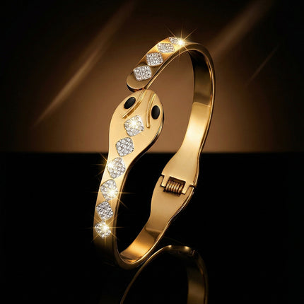 SUPÊR VÃLUE CHOICE HCSEX00027 Square-scale Snake Bracelet