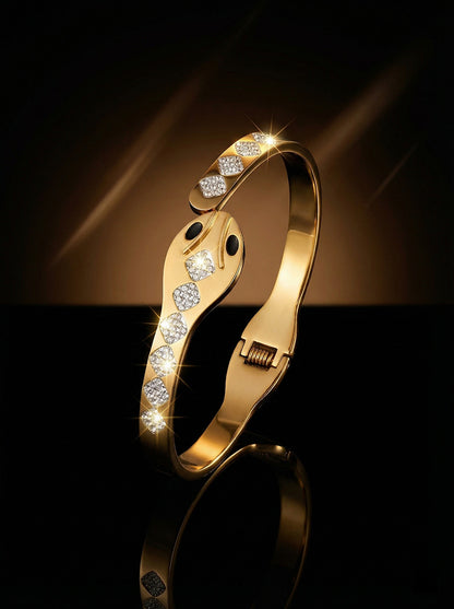 SUPÊR VÃLUE CHOICE HCSEX00027 Square-scale Snake Bracelet