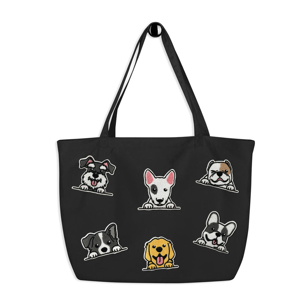 SUPER VALUE CHOICE  HCSEYB00001 Dog-themed embroidered fabric patches