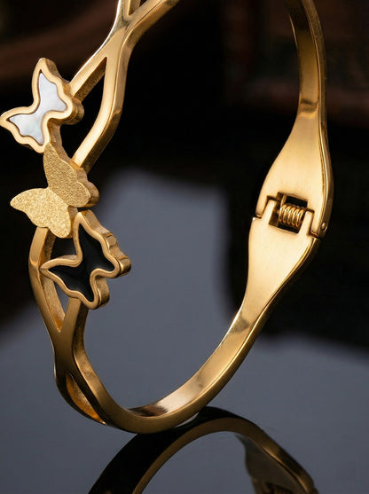 SUPERVALUECHOICE HCSEX00050 Three Butterflies Bracelet
