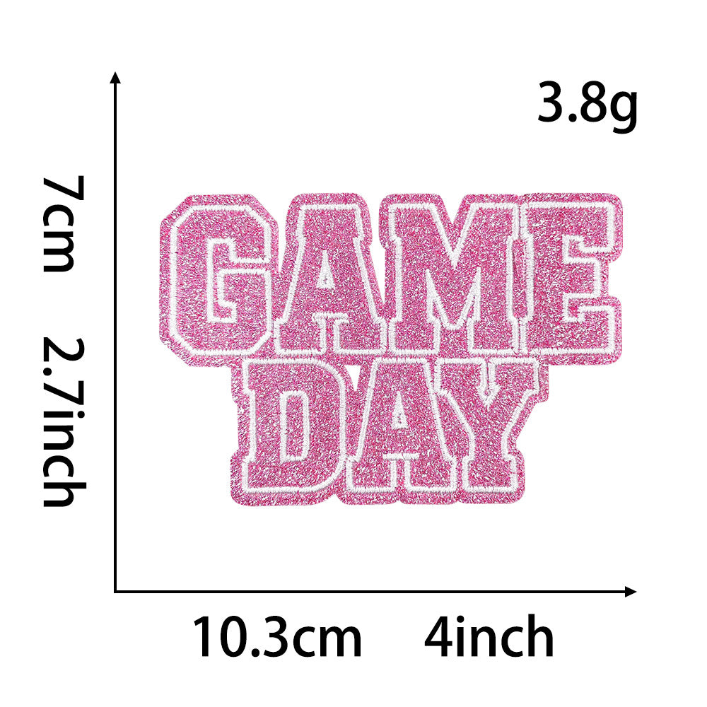 SUPERVALUECHOICE HCSEYB00019 Letter Embroidered Fabric Patch