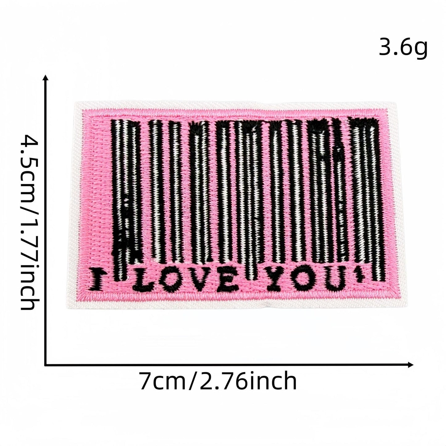 SUPERVALUECHOICE  HCSEYB00005 Sweet and Edgy Heart-Shaped Skull and Butterfly Embroidered Fabric Patch