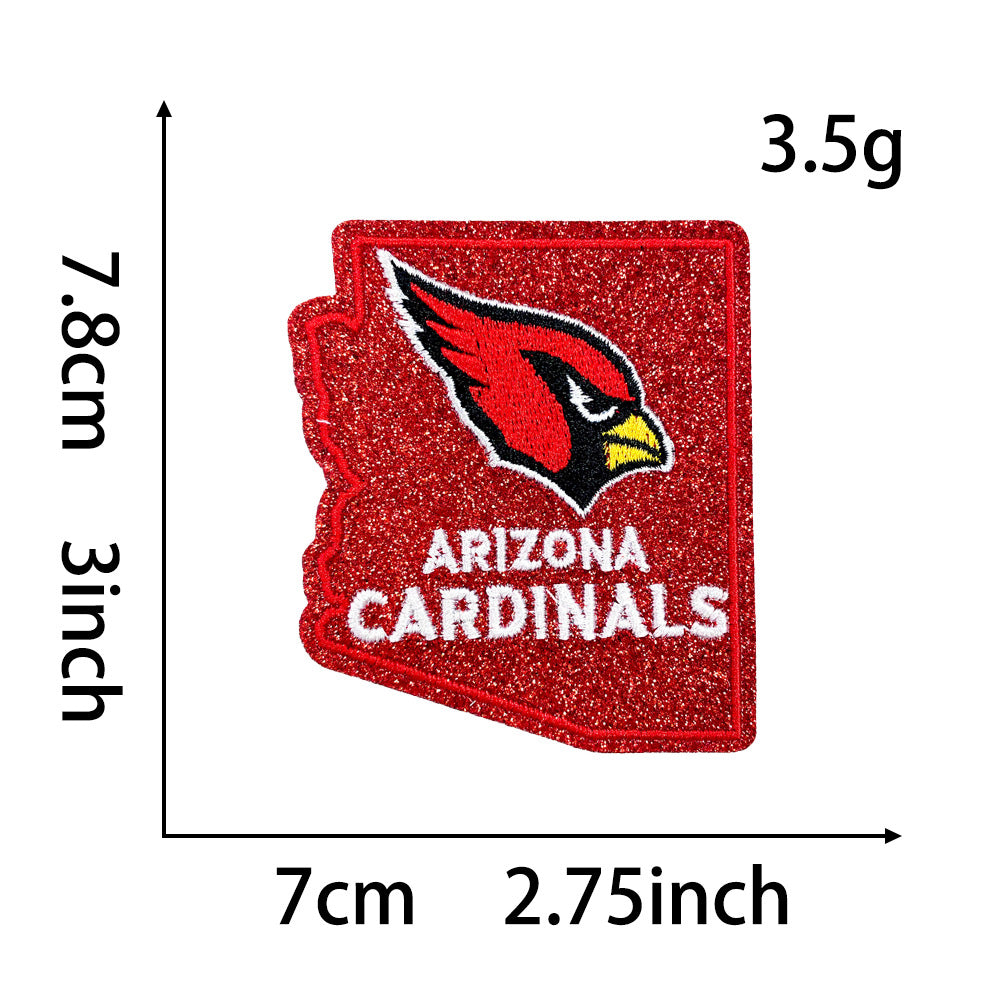 SUPERVALUECHOICE HCSEYB00023 Football Team Embroidered Fabric Patch