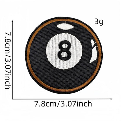 SUPERVALUECHOICE HCSEYB00030 Vintage English Graffiti Embroidered Fabric Patches