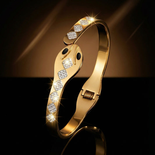 SUPÊR VÃLUE CHOICE HCSEX00027 Square-scale Snake Bracelet